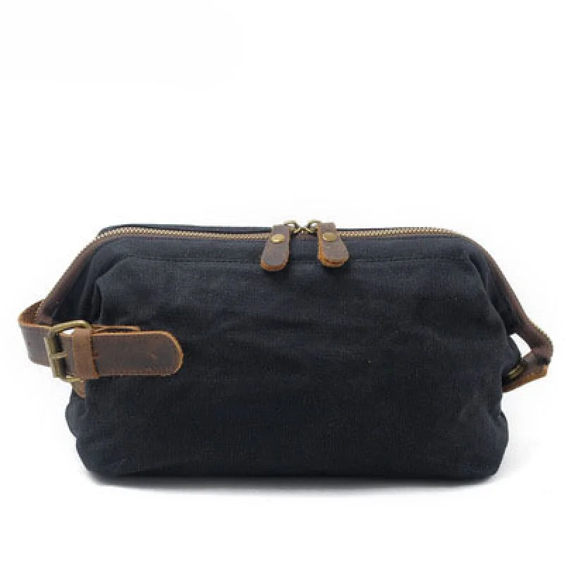 Best-selling men's clutch bag, oil wax canvas toiletry bag, vintage clutch bag, top-layer cowhide wrist bag
Best-selling men's clutch bag, oil wax canvas toiletry bag, vintage clutch bag, top-layer cowhide wrist bag