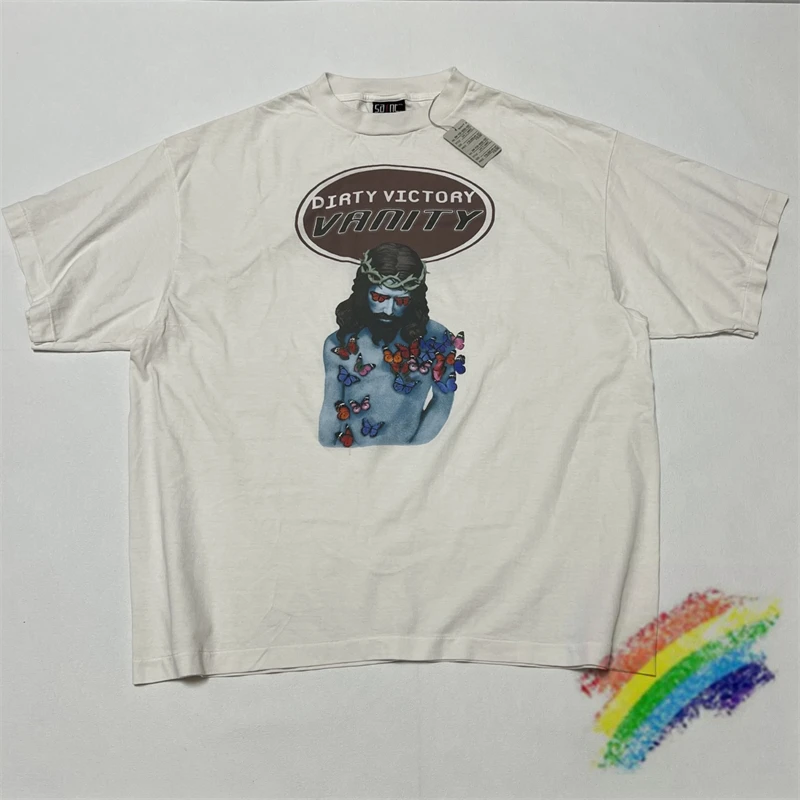 Jesus Butterfly Print SAINT T Shirt Men Women 1:1 High Quality Oversize T-shirt Top Tees
Jesus Butterfly Print SAINT T Shirt Men Women 1:1 High Quality Oversize T-shirt Top Tees
