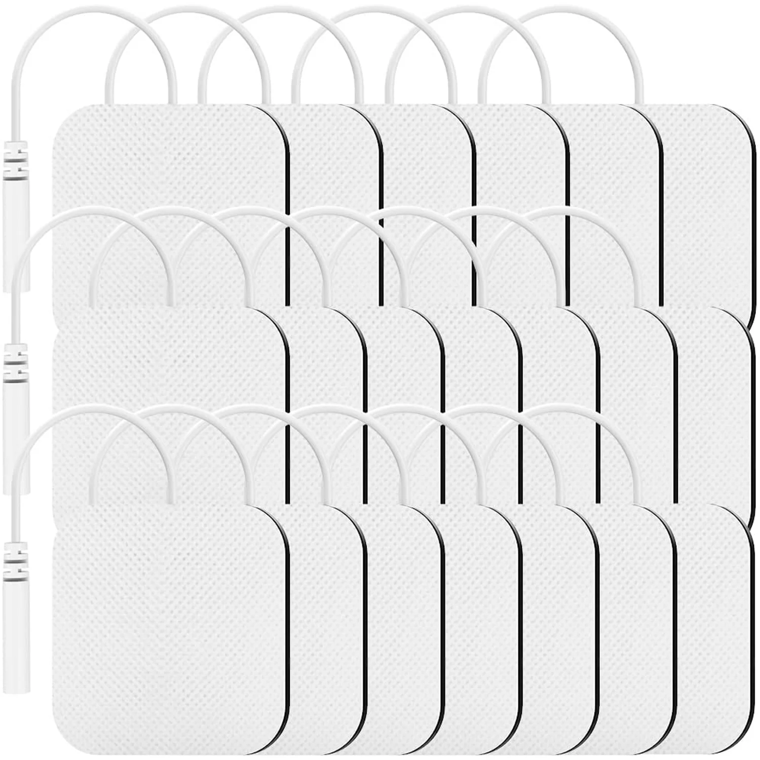 5x5cm 4x4cm Muscle Stimulator Electrode Pads Non-woven Fabric Self Adhesive Replacement Pads for Tens Digital Massage Machine
5x5cm 4x4cm Muscle Stimulator Electrode Pads Non-woven Fabric Self Adhesive Replacement Pads for Tens Digital Massage Machine