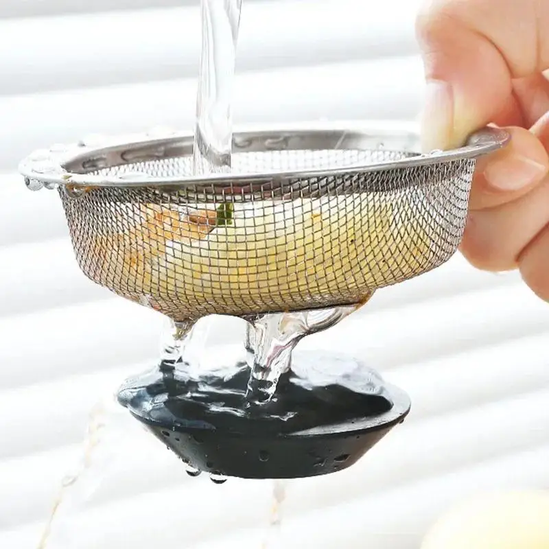 Kitchen Sink Stainless Steel Filter Sewer Mesh Strainers Disposable Sink Filter Mesh Bags Bathroom Floor Drain Hair Waste Filter
Kitchen Sink Stainless Steel Filter Sewer Mesh Strainers Disposable Sink Filter Mesh Bags Bathroom Floor Drain Hair Waste Filter