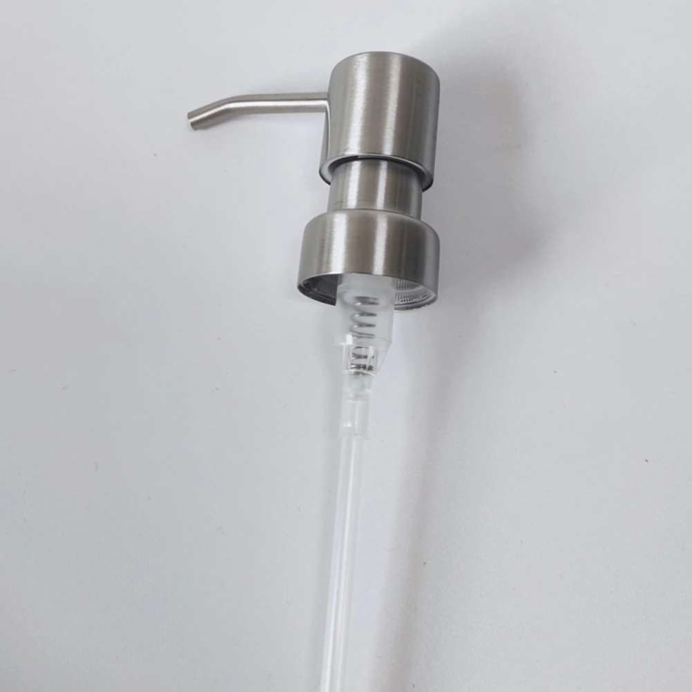 1pcs 304 Stainless Steel Pump Head Soap Dispenser Pressure Nozzle For 28mm Liquid Lotion Bottle Bathroom Kitchen Accessories
1pcs 304 Stainless Steel Pump Head Soap Dispenser Pressure Nozzle For 28mm Liquid Lotion Bottle Bathroom Kitchen Accessories