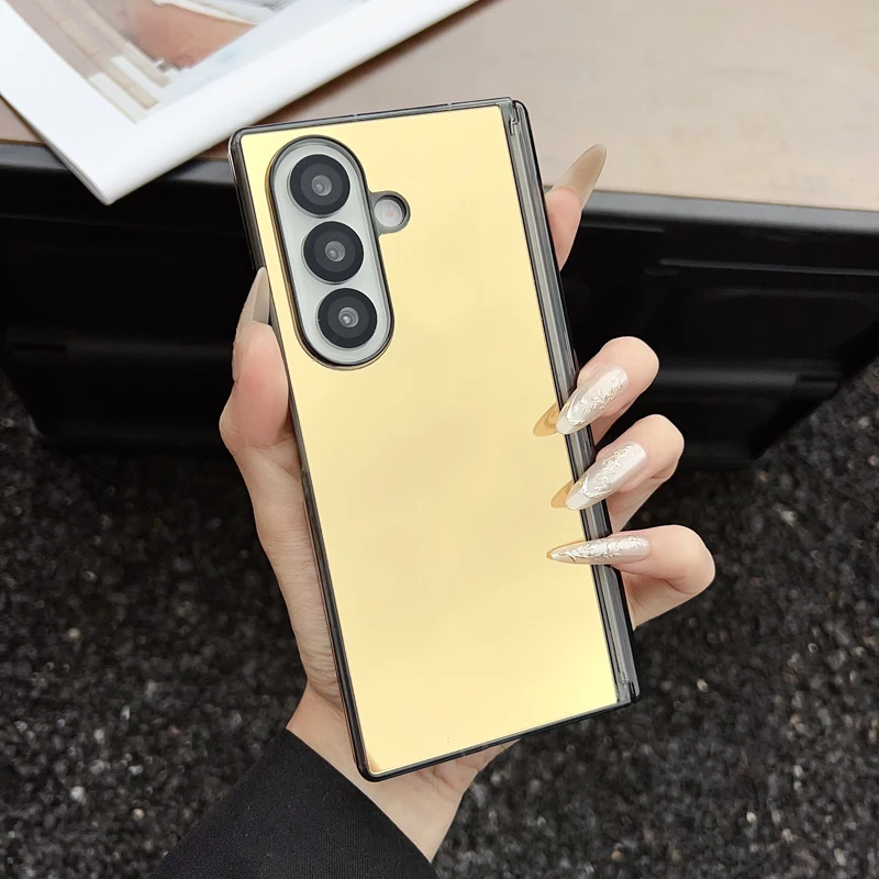 For Samsung Galaxy Z Fold 7 6 5 Case ELVEV Hinge Protection Hard PC Mirror Surface Back Shell
For Samsung Galaxy Z Fold 7 6 5 Case ELVEV Hinge Protection Hard PC Mirror Surface Back Shell