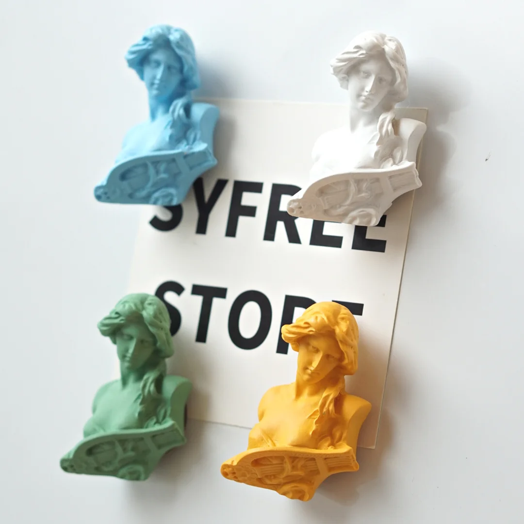 Female Plaster Cast Fridge Magnets Magnetic Refrigerator Stickers for Kitchen Home Decorations Creative Blackboard Souvenir
Female Plaster Cast Fridge Magnets Magnetic Refrigerator Stickers for Kitchen Home Decorations Creative Blackboard Souvenir