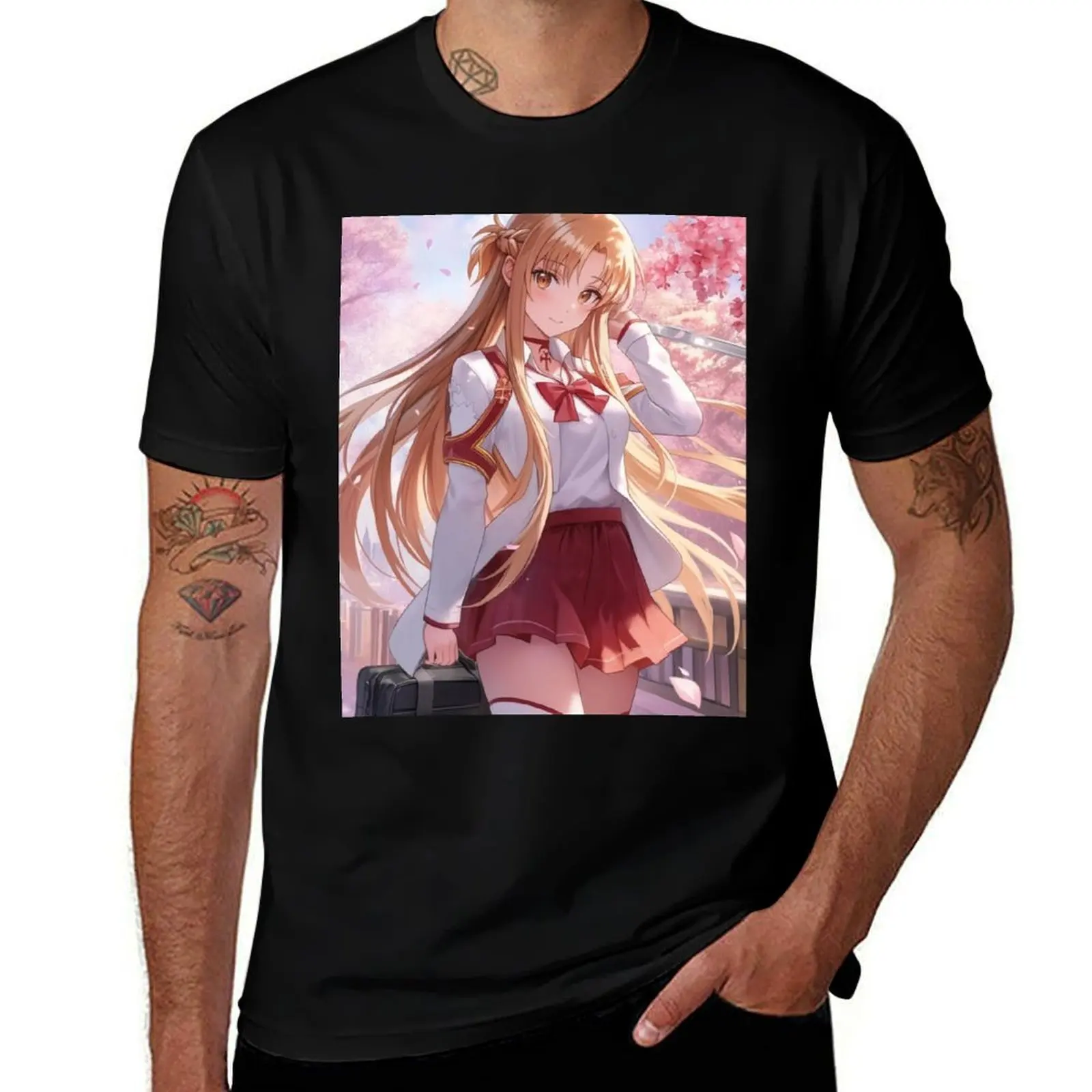 Asuna T-Shirt oversized t shirt summer top funny shirt cotton luxury t-shirt mens t shirts casual stylish
Asuna T-Shirt oversized t shirt summer top funny shirt cotton luxury t-shirt mens t shirts casual stylish
