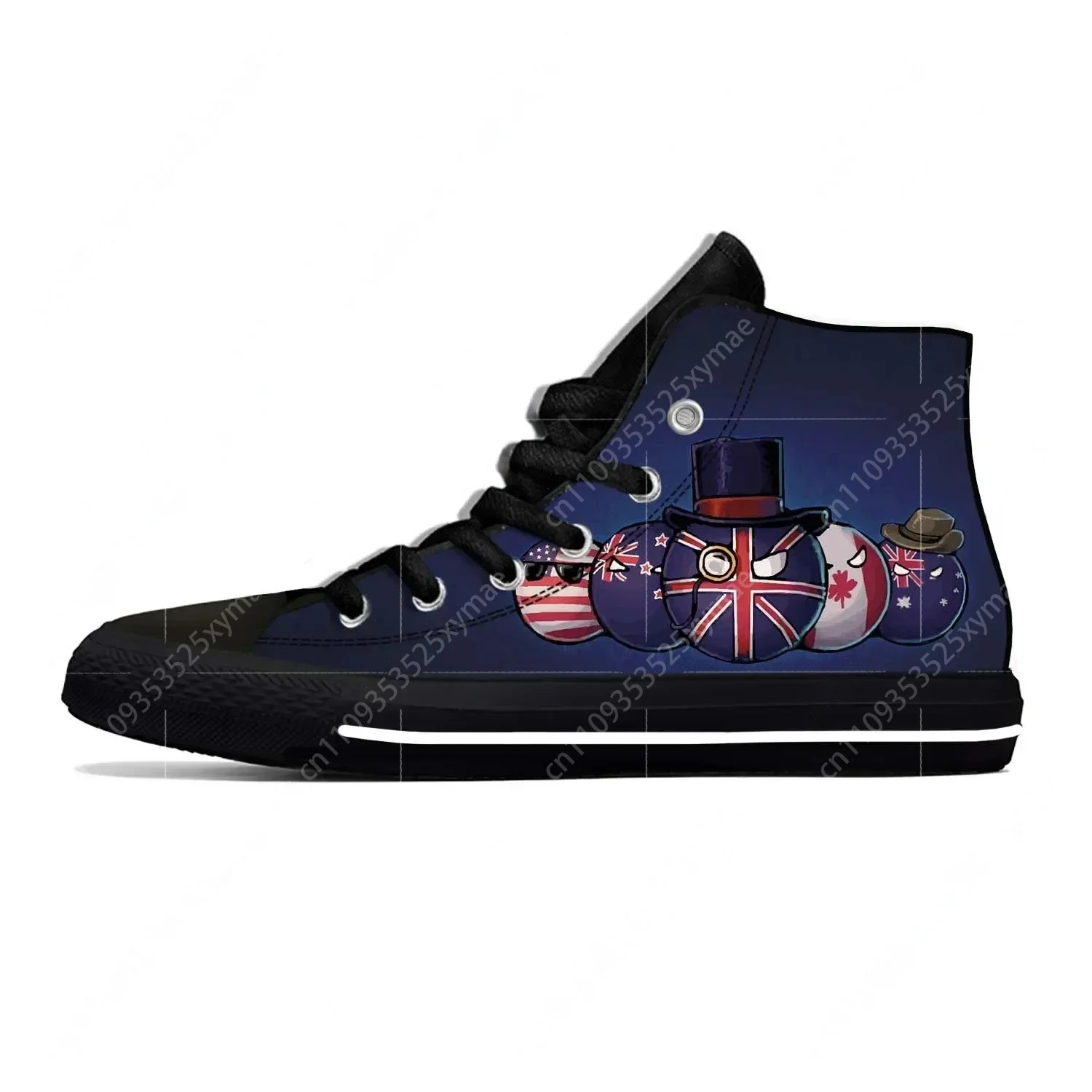 Countryballs Polandball Casual Cloth Funny Cool Fashion 3D Print High Top Canvas Shoes Men Women Lightweight Breathable Sneakers
Countryballs Polandball Casual Cloth Funny Cool Fashion 3D Print High Top Canvas Shoes Men Women Lightweight Breathable Sneakers