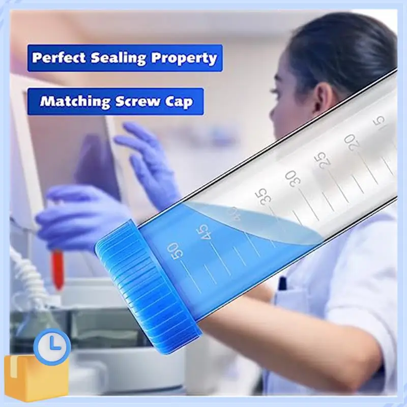Popular 100 Count 50Ml Centrifuge Tubes With Screw Caps Test Tubes Lids Polypropylene Laboratory Tubes,For Science Experiments
Popular 100 Count 50Ml Centrifuge Tubes With Screw Caps Test Tubes Lids Polypropylene Laboratory Tubes,For Science Experiments
