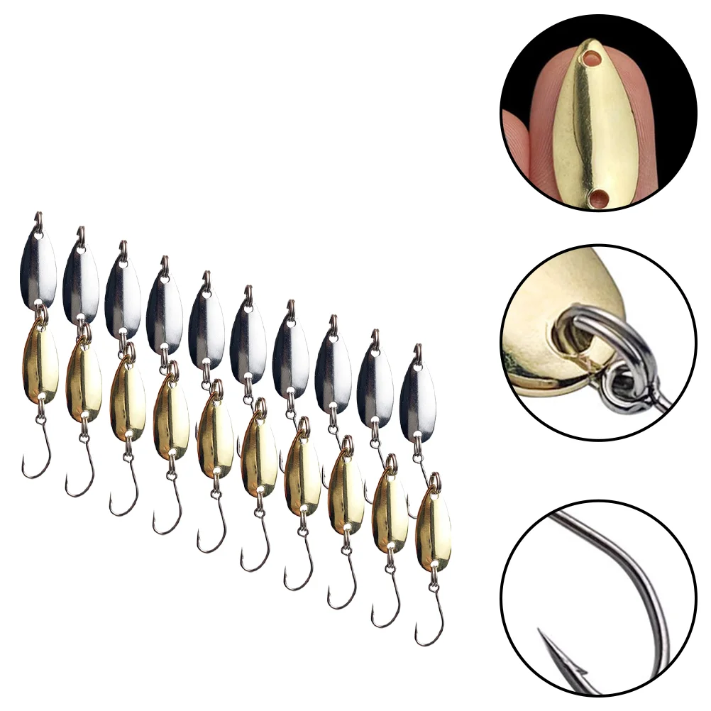 20 Pcs Sequin Bait Blade High Class Material Service Bite Resistance Wide Applications Bright Color Easy Use
20 Pcs Sequin Bait Blade High Class Material Service Bite Resistance Wide Applications Bright Color Easy Use