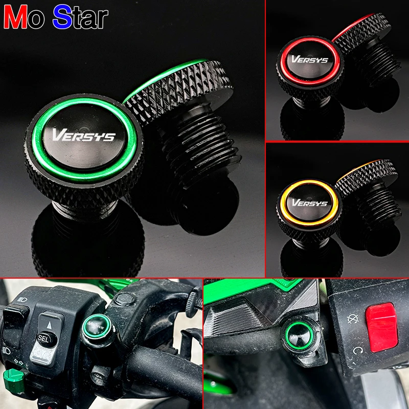 For Kawasaki VERSYS 300X 650 1000 VSRSYS-X 250 300 Accessories Motorcycle M10*1.25 CNC Mirror Hole Plugs Screws Bolt
For Kawasaki VERSYS 300X 650 1000 VSRSYS-X 250 300 Accessories Motorcycle M10*1.25 CNC Mirror Hole Plugs Screws Bolt