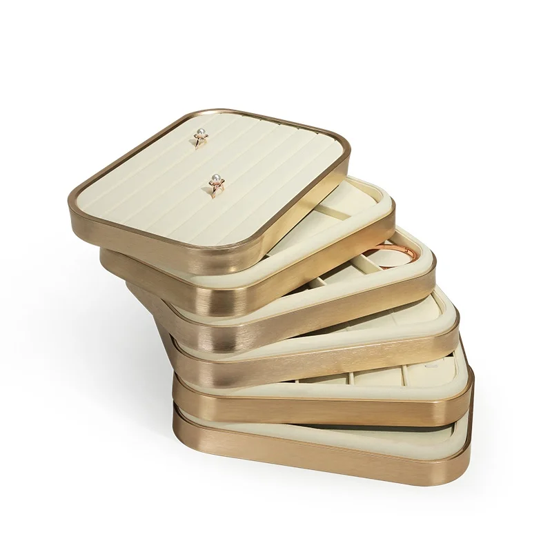 Beige Color Jewerly Tray Pendant Organizer Rins Display Tray Earring Holder Women Jewelry Show Stand
Beige Color Jewerly Tray Pendant Organizer Rins Display Tray Earring Holder Women Jewelry Show Stand