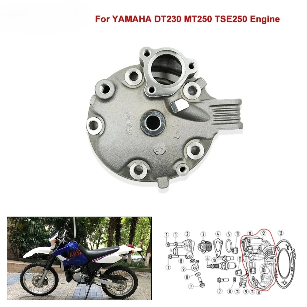 Para YAMAHA DT230 LONCIN MT250 cubierta de culata de motocicleta Protector de fundición a presión GRX TSE250 HENGJIAN HJ250H KEW
Para YAMAHA DT230 LONCIN MT250 cubierta de culata de motocicleta Protector de fundición a presión GRX TSE250 HENGJIAN HJ250H KEW