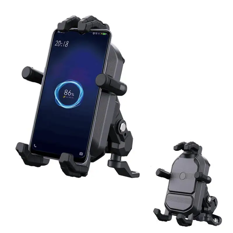 Motorcycle Phone Mount Shock-Absorbing Mountain Bike Bracket For Cell Phone Cycling Essentials Phone Stand For Motorcycle Travel
Motorcycle Phone Mount Shock-Absorbing Mountain Bike Bracket For Cell Phone Cycling Essentials Phone Stand For Motorcycle Travel
