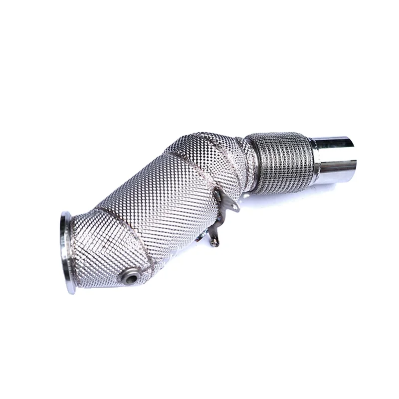 OBM Exhaust Downpipe For BMW 525/528/530 G30/G38 2.0T B48 2017-2022 High Flow Downpipe Stainless Steel Exhaust Pipe Factory
OBM Exhaust Downpipe For BMW 525/528/530 G30/G38 2.0T B48 2017-2022 High Flow Downpipe Stainless Steel Exhaust Pipe Factory