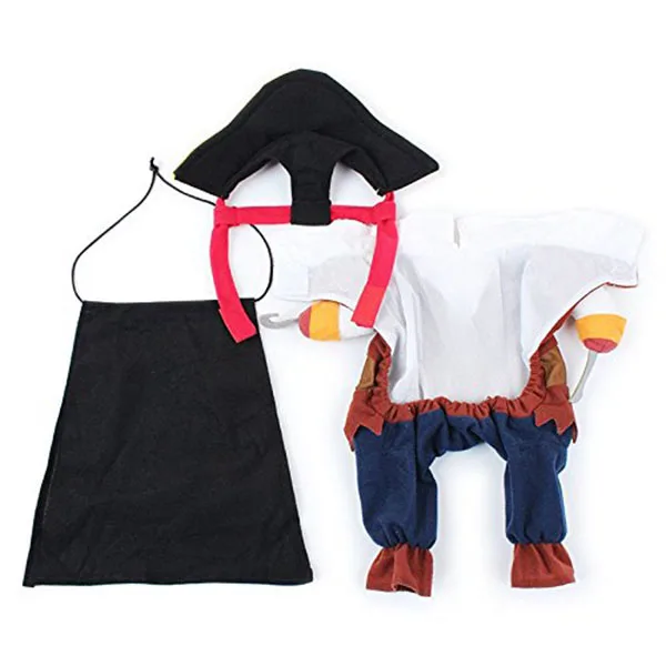 Pirate Suit Costume for Dog Cat Apparel Puppy Clothes Halloween Festival Prop Everyday Wear Photo Pet Clothes Soft Durable
Pirate Suit Costume for Dog Cat Apparel Puppy Clothes Halloween Festival Prop Everyday Wear Photo Pet Clothes Soft Durable