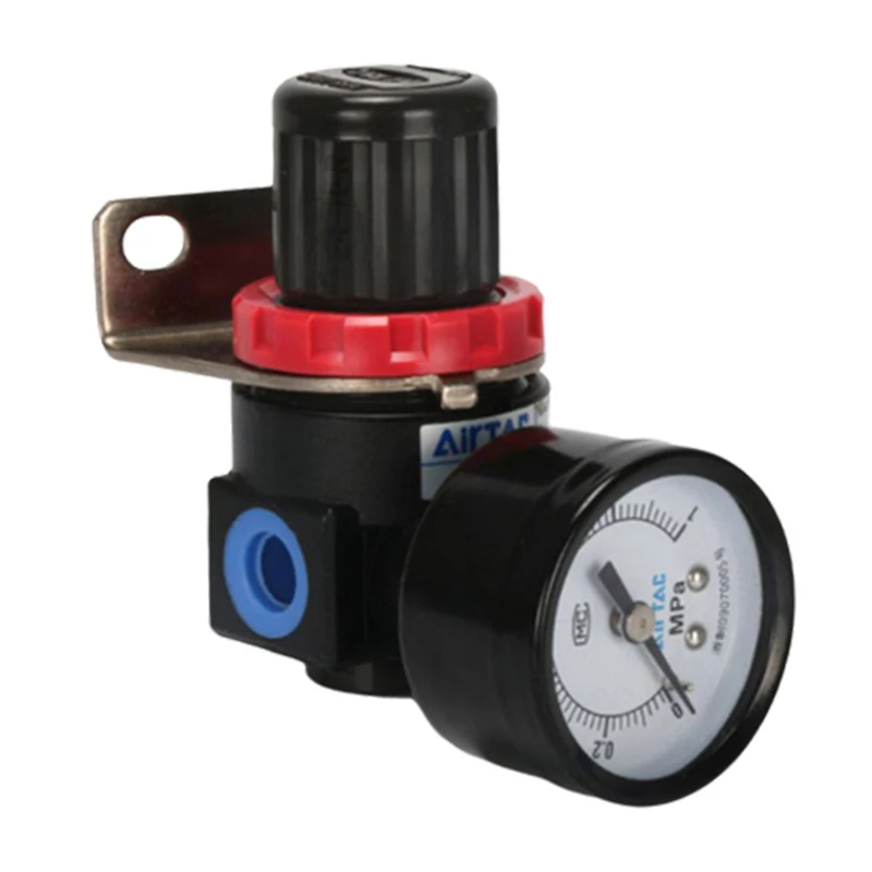 Airtac Pneumatic Pressure Regulating Valve AR1500L1 AR2000L1 Air pressure reducing valve With 4mm 6mm 8mm 10mm 12mm Fitting
Airtac Pneumatic Pressure Regulating Valve AR1500L1 AR2000L1 Air pressure reducing valve With 4mm 6mm 8mm 10mm 12mm Fitting