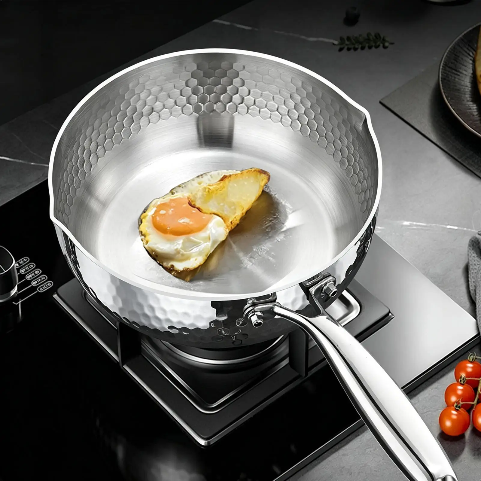Stainless Steel Saucepan Stainless Steel With Lid Handle Pour Spout Cooking Pot With Steamer For Frying Simmering Boiling
Stainless Steel Saucepan Stainless Steel With Lid Handle Pour Spout Cooking Pot With Steamer For Frying Simmering Boiling