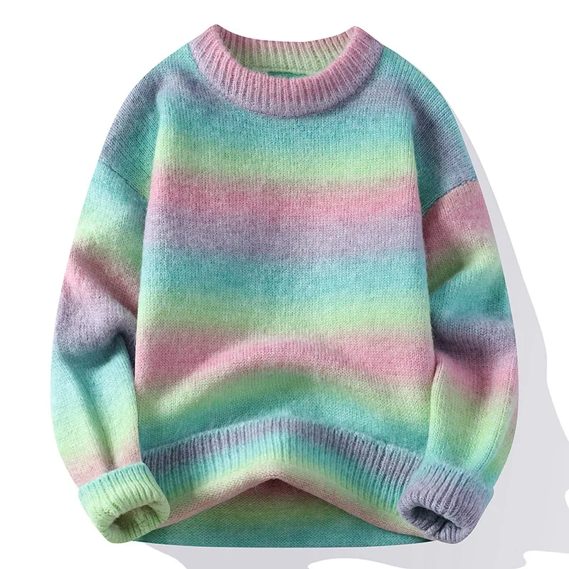 Men's Spring, Fall, Winter Pullover Round Neck Long-Sleeved New Stripe Design Sweater Plus Size
Men's Spring, Fall, Winter Pullover Round Neck Long-Sleeved New Stripe Design Sweater Plus Size