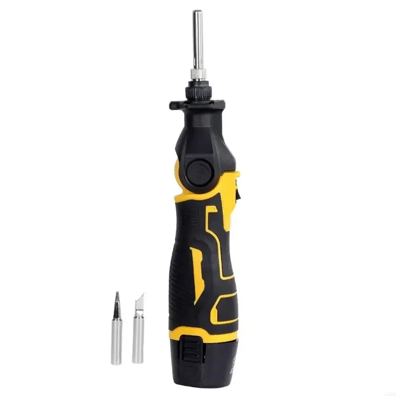 30W Cordless Soldering Iron 0-400℃ Wireless Welding Tool 0-90° Adjustment Fast Heating in 50Seconds 2 Tips for Repair
30W Cordless Soldering Iron 0-400℃ Wireless Welding Tool 0-90° Adjustment Fast Heating in 50Seconds 2 Tips for Repair