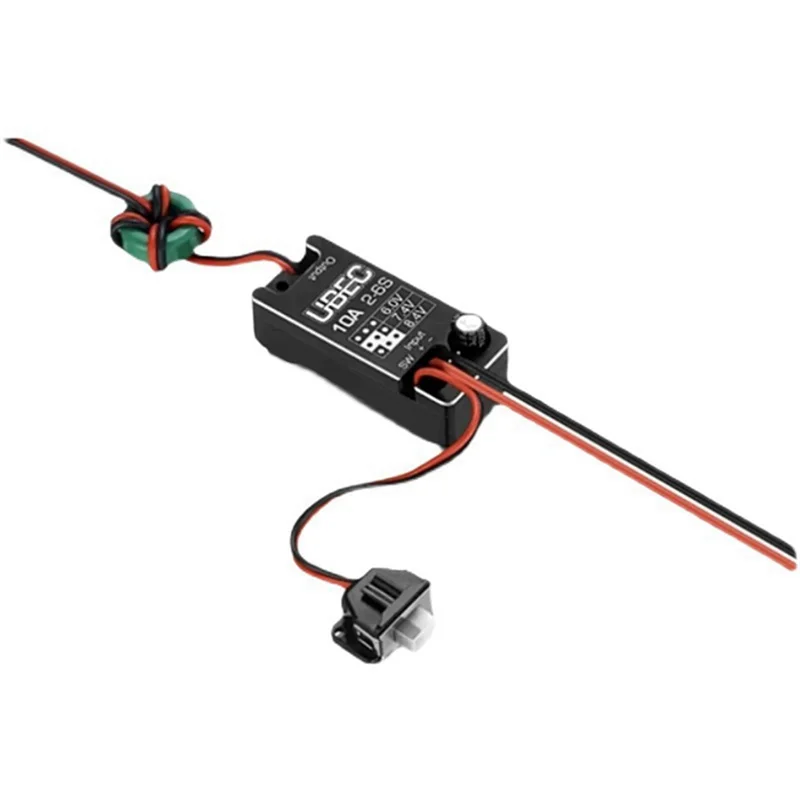 AM-Waterproof UBEC 10A Voltage Regulator Module 2-6S 6V/7.4V/8.4V Adjustable Metal Shell BEC For RC Car Accessories
AM-Waterproof UBEC 10A Voltage Regulator Module 2-6S 6V/7.4V/8.4V Adjustable Metal Shell BEC For RC Car Accessories