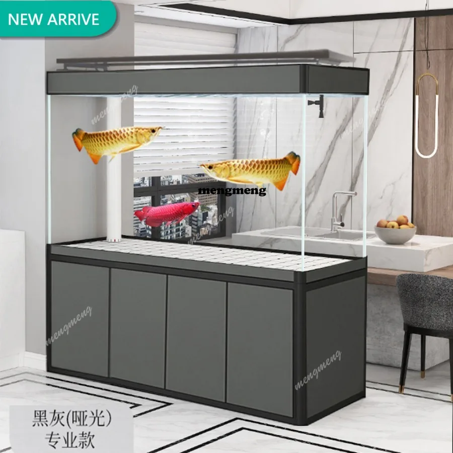 Household aquarium large living room floor-to-ceiling household water-free filtration ultra-white glass partition screen fish ta
Household aquarium large living room floor-to-ceiling household water-free filtration ultra-white glass partition screen fish ta
