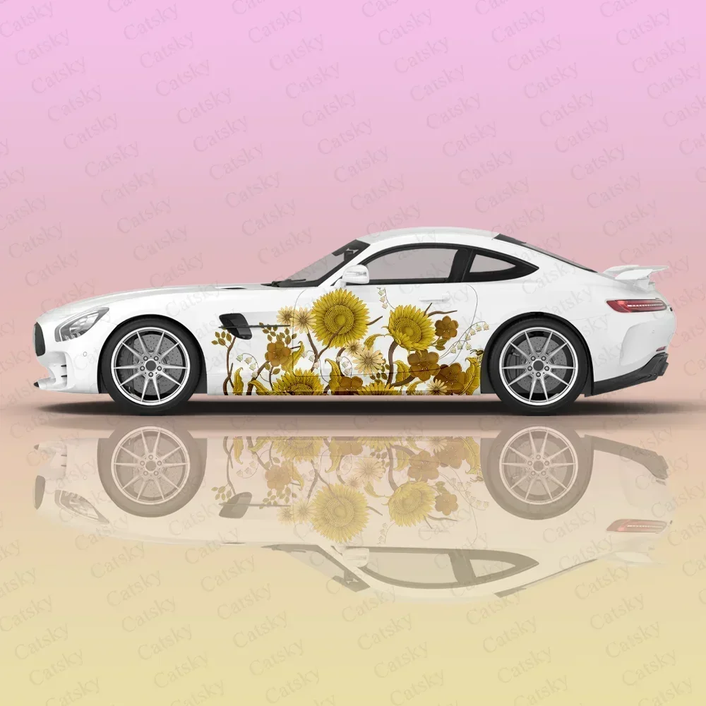 Sunflowers Print Custom Car Sticker Decal Hood Door Body Vinyl Sticker Graphic Wrap New Car Sticker Decoration Accessories Gift
Sunflowers Print Custom Car Sticker Decal Hood Door Body Vinyl Sticker Graphic Wrap New Car Sticker Decoration Accessories Gift