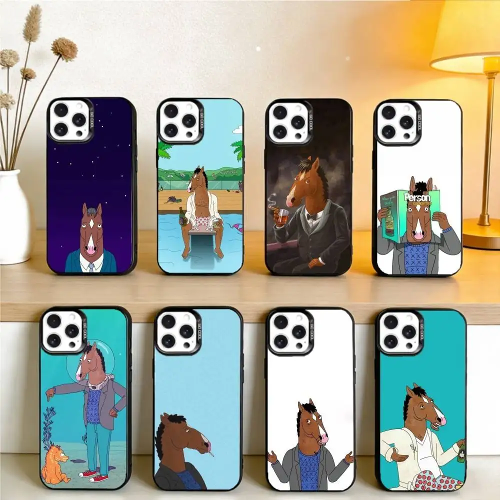 B-Bojack H-Horseman Cool Phone Case For iPhone17, 16,15,14,13,12 Pro Max Black Candy Matte Shockproof Cover
B-Bojack H-Horseman Cool Phone Case For iPhone17, 16,15,14,13,12 Pro Max Black Candy Matte Shockproof Cover