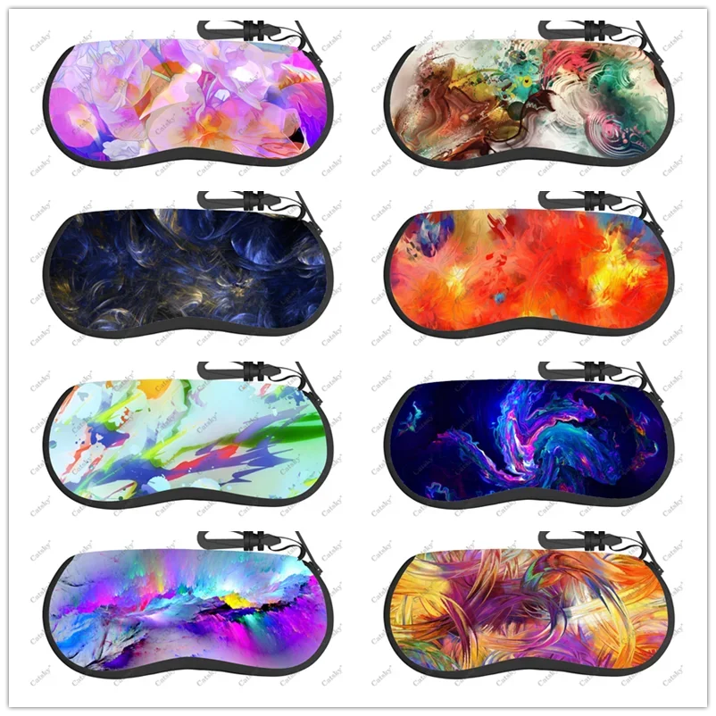 abstract color art Glasses case zipper sunglasses bag travel printed soft shell storage glasses case for men women Glasses case
abstract color art Glasses case zipper sunglasses bag travel printed soft shell storage glasses case for men women Glasses case