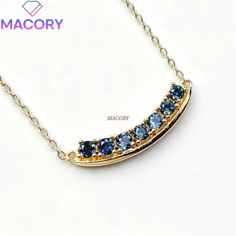 Natural London Blue Topaz Clavicle Necklace S925 Sterling Silver Versatile Everyday Delicate Natural-Feel Necklace Holiday Gift
Natural London Blue Topaz Clavicle Necklace S925 Sterling Silver Versatile Everyday Delicate Natural-Feel Necklace Holiday Gift