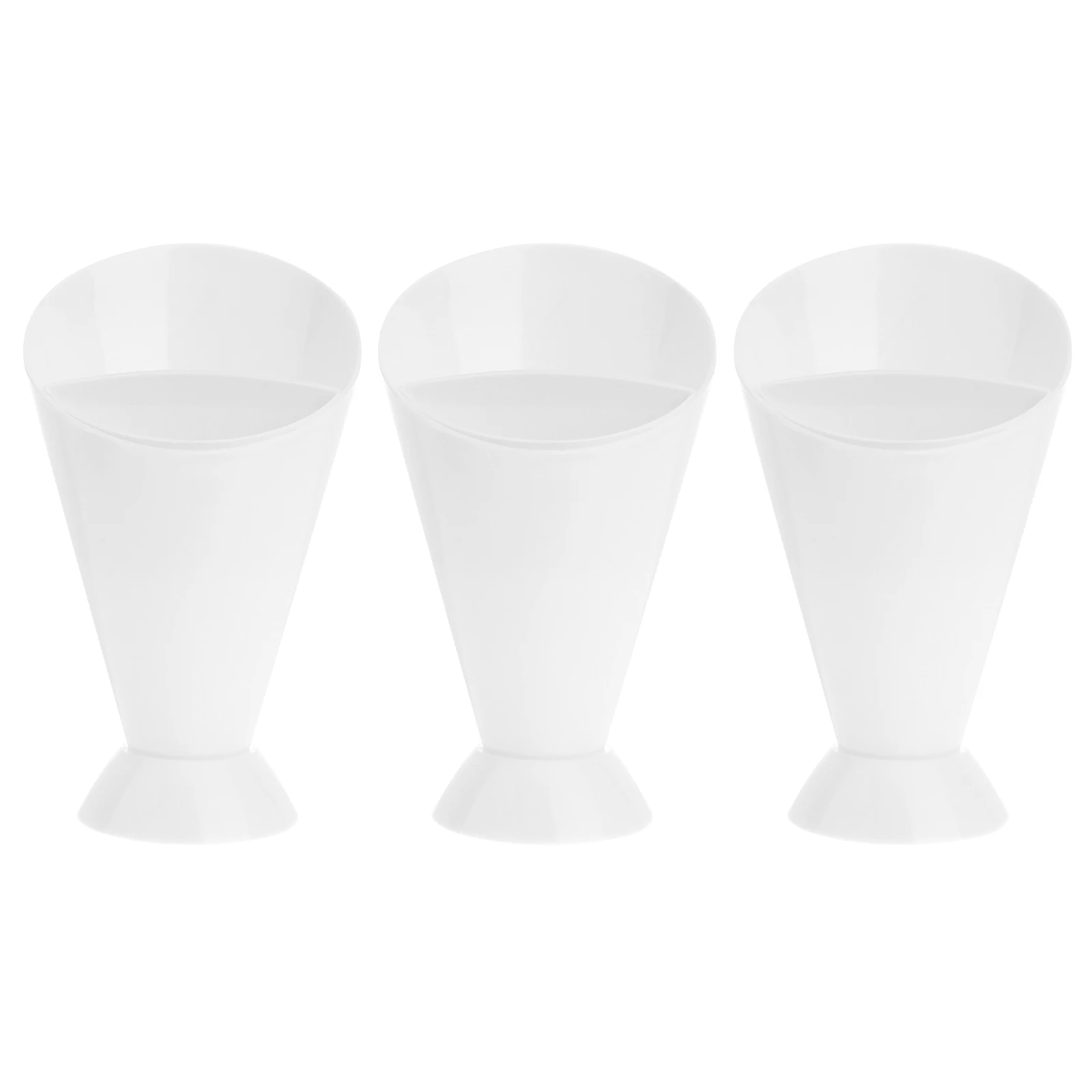 3pcs Salad Cup Veggie Cups Dipping Bowls White French Fries Cone Holder Kitchen Bar Use Durability Long Term PP Material Home
3pcs Salad Cup Veggie Cups Dipping Bowls White French Fries Cone Holder Kitchen Bar Use Durability Long Term PP Material Home
