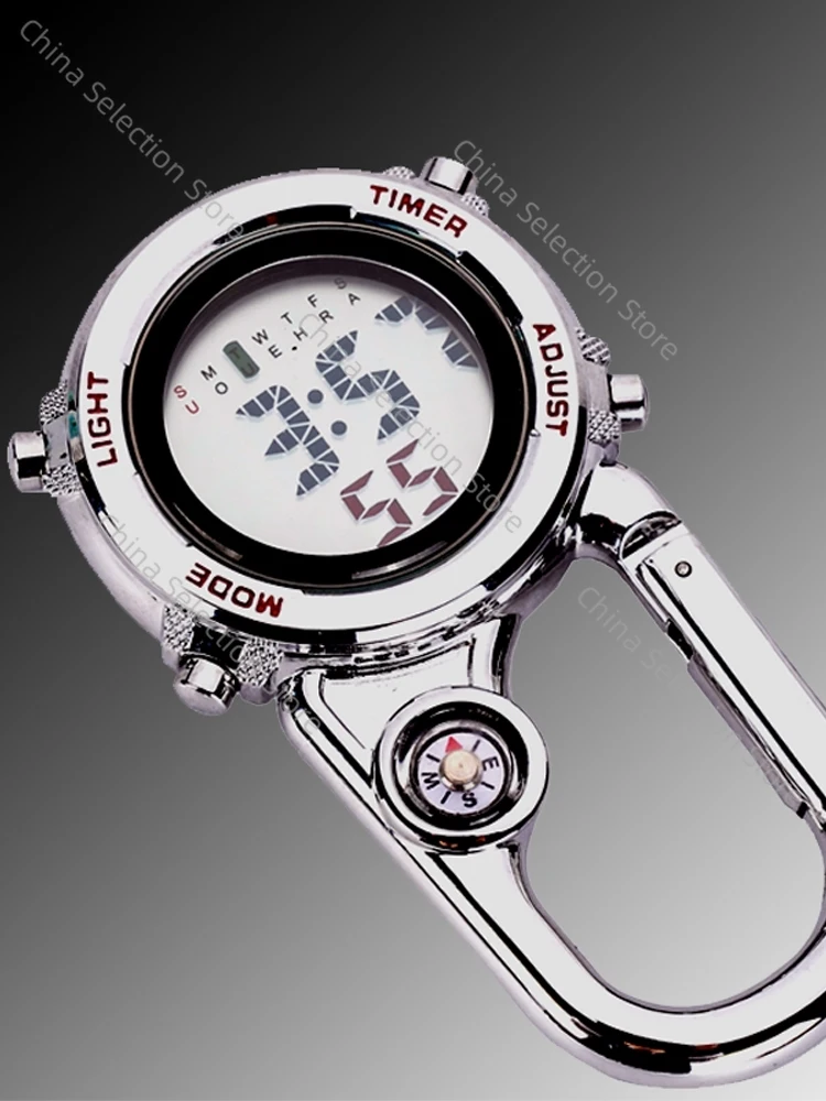 Портативные электронные часы космонавта, часы с пряжкой для альпинизма, спортивные часы с подвеской для спорта на открытом воздухе, рабочий кабинет, ремешок для медсестры, компас
Портативные электронные часы космонавта, часы с пряжкой для альпинизма, спортивные часы с подвеской для спорта на открытом воздухе, рабочий кабинет, ремешок для медсестры, компас