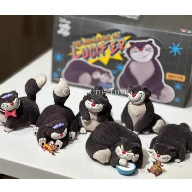 Genuine 52toys Disney The Mischievous Cat Lucifer Series Blind Box Flocked Figure Collectible Cinderella Cat Cute Figurine Toys
Genuine 52toys Disney The Mischievous Cat Lucifer Series Blind Box Flocked Figure Collectible Cinderella Cat Cute Figurine Toys