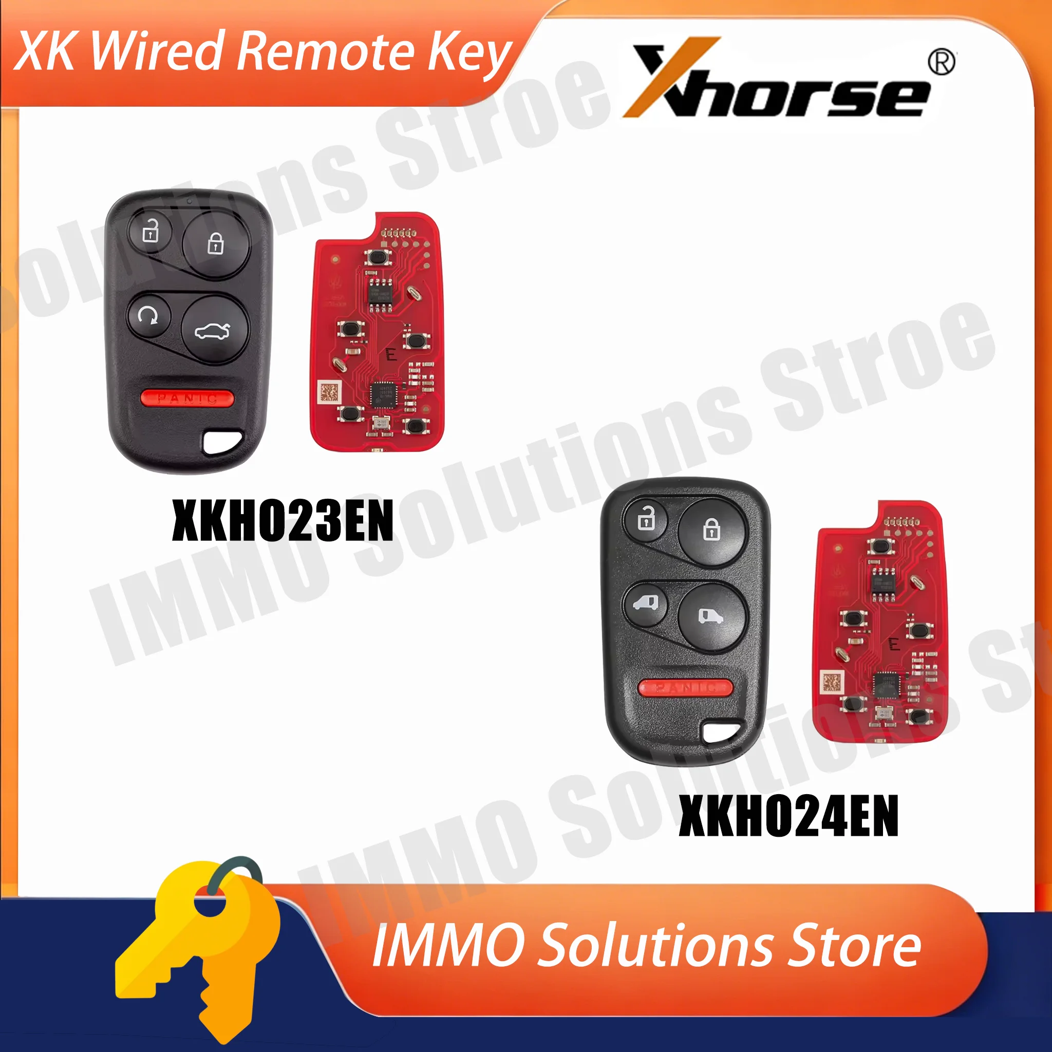 Xhorse XKHO23EN XKHO24EN for Honda Type Wire Remote Key 4 Buttons
Xhorse XKHO23EN XKHO24EN for Honda Type Wire Remote Key 4 Buttons