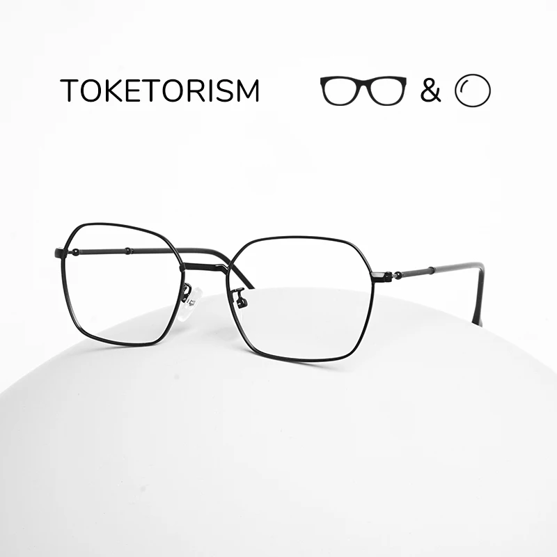 Toketorism Custom Prescription Eyeglasses For Women Multi Focus Lenses Anti Blue Men's Myopia Glasses
Toketorism Custom Prescription Eyeglasses For Women Multi Focus Lenses Anti Blue Men's Myopia Glasses