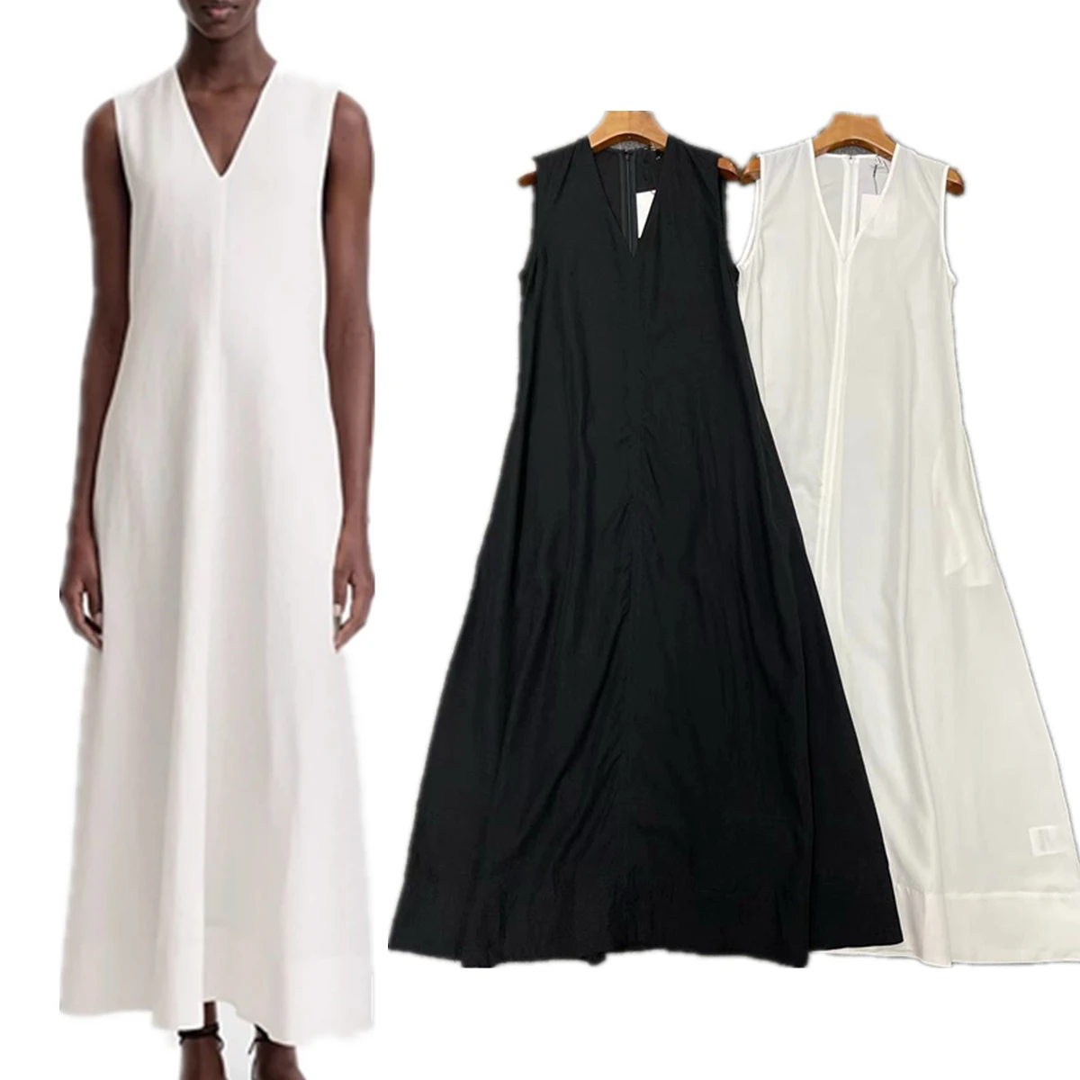 Dave&Di Vintage Indie Folk Summer Dress French Fashion Ladies Quality Minimalist Linen V-neck Sleeveless Tank Dress Women
Dave&Di Vintage Indie Folk Summer Dress French Fashion Ladies Quality Minimalist Linen V-neck Sleeveless Tank Dress Women