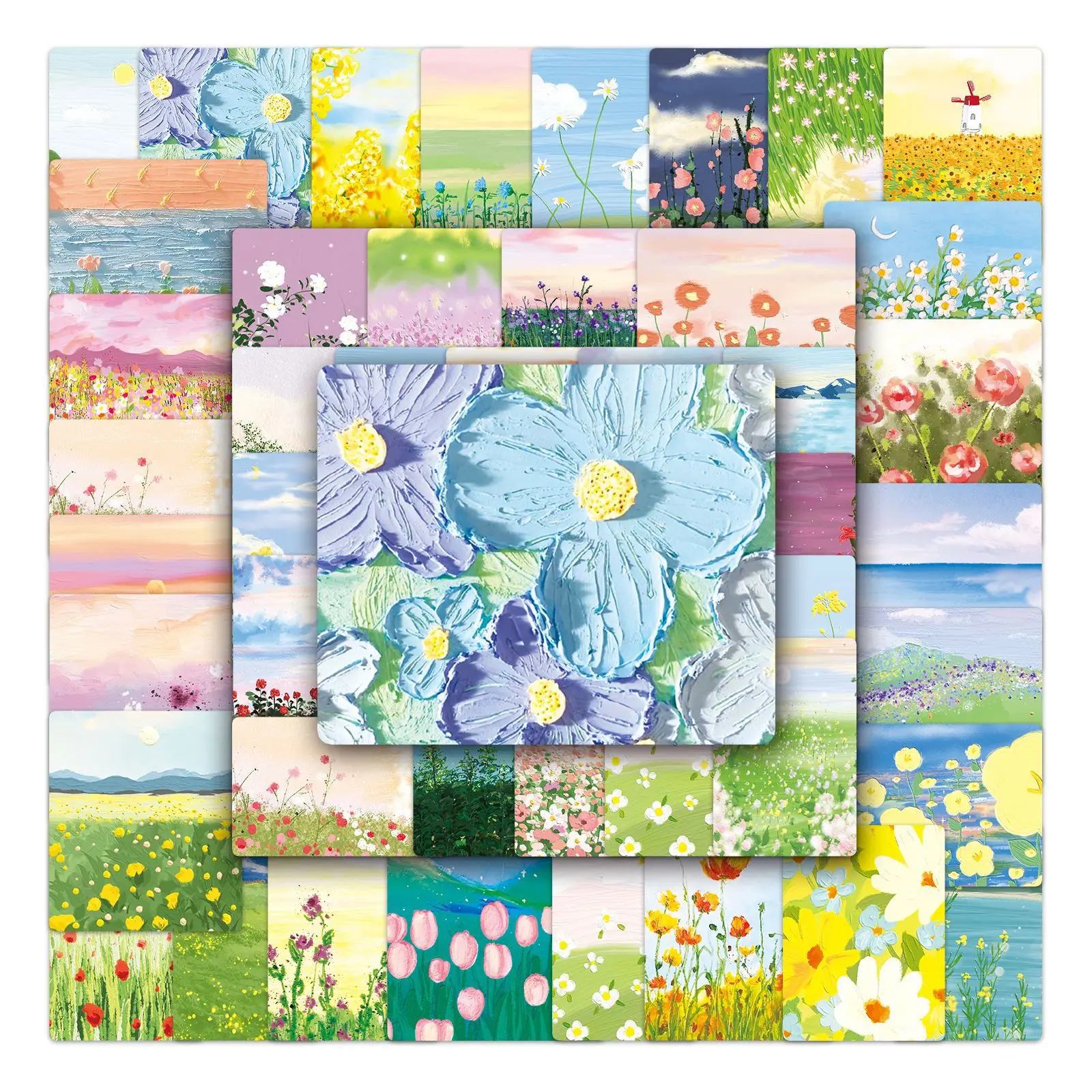 50Pcs Flower Oil Painting Series Graffiti Stickers Suitable for Laptop Helmets Desktop Decoration DIY Stickers Toys Wholesale
50Pcs Flower Oil Painting Series Graffiti Stickers Suitable for Laptop Helmets Desktop Decoration DIY Stickers Toys Wholesale