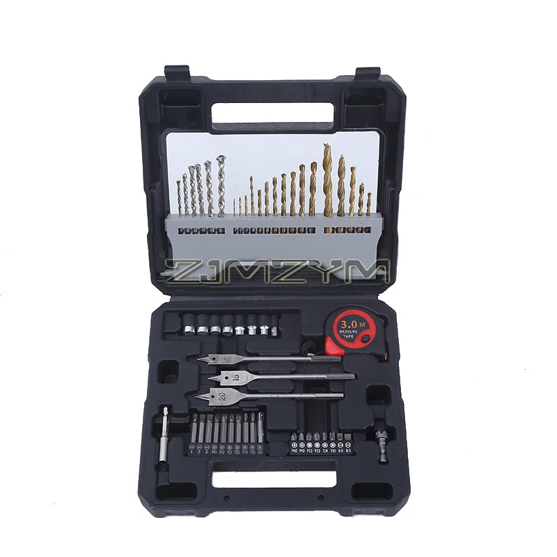 Drill & Driver Multi-Bit 54- Piece Set Drill Bits & Driver Set for Wood Metal Cement Masonry and Plastic with Carrying Case
Drill & Driver Multi-Bit 54- Piece Set Drill Bits & Driver Set for Wood Metal Cement Masonry and Plastic with Carrying Case
