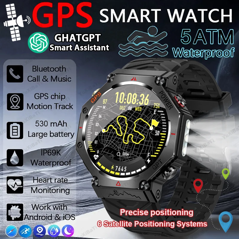 2025 ChatGPT AI-ассистент GPS Смарт-часы 5ATM Водонепроницаемые встроенные двухдиапазонные GNSS-компас Военные спортивные умные часы для мужчин и женщин
2025 ChatGPT AI-ассистент GPS Смарт-часы 5ATM Водонепроницаемые встроенные двухдиапазонные GNSS-компас Военные спортивные умные часы для мужчин и женщин