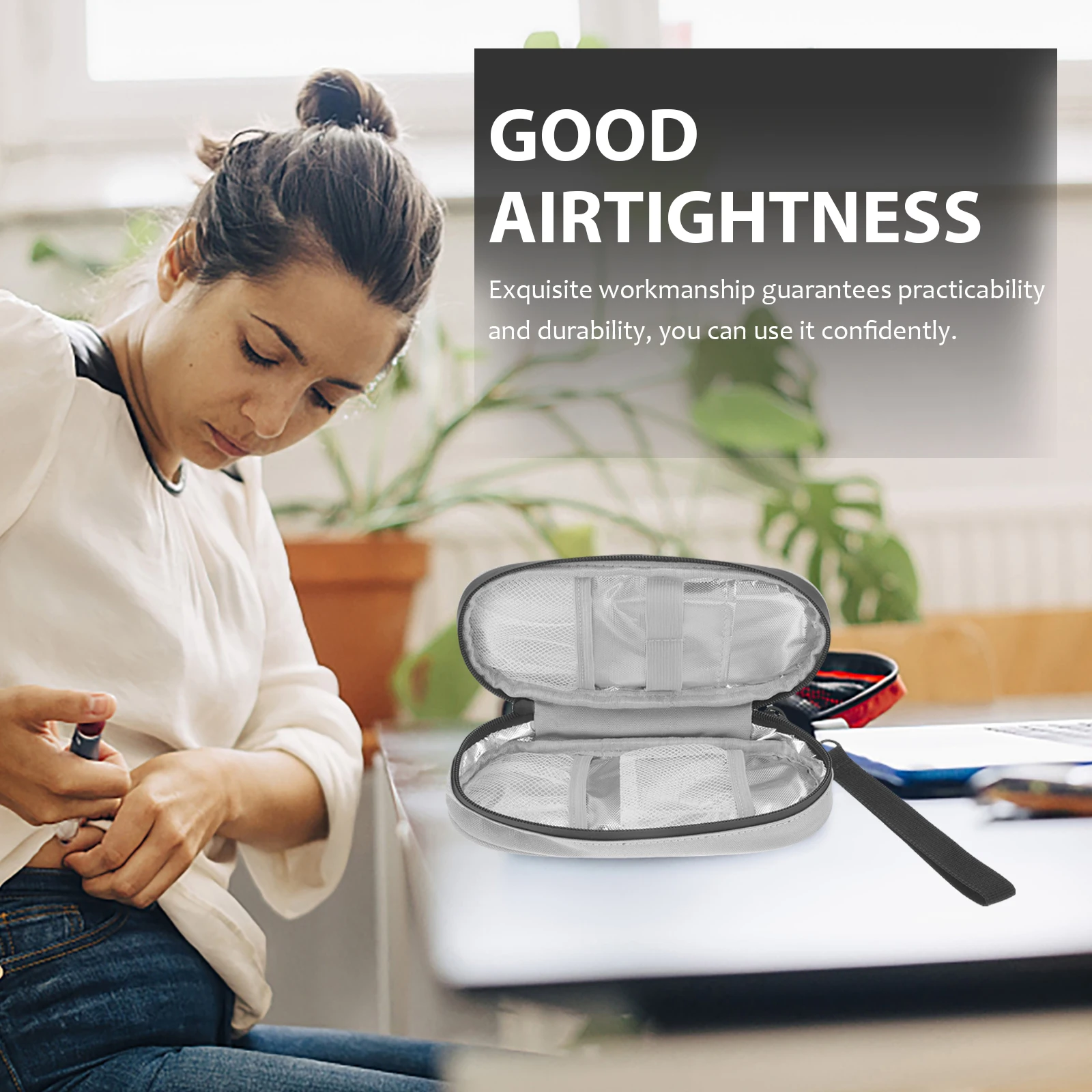 Reusable Insulin Travel Case ganizer Cooler Pack Handbag Insulation Freezer Portable Aluminum Foil Tote Diabetes Medical Bag
Reusable Insulin Travel Case ganizer Cooler Pack Handbag Insulation Freezer Portable Aluminum Foil Tote Diabetes Medical Bag