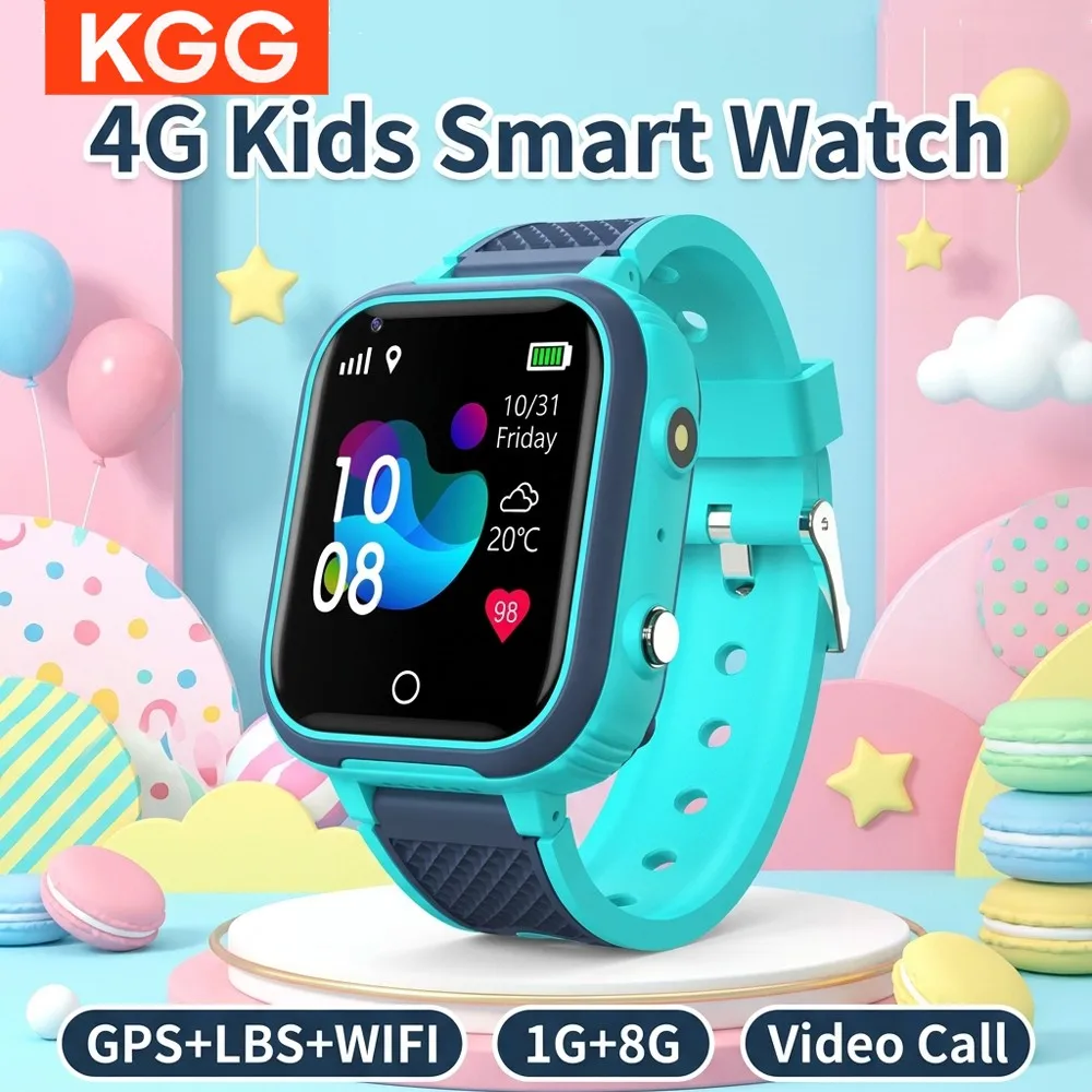 4G Smart Watch Kids GPS WIFI Video Call SOS IP67 Waterproof 1GB+8GB Child Smartwatch Camera Monitor Tracker Location Phone Watch
4G Smart Watch Kids GPS WIFI Video Call SOS IP67 Waterproof 1GB+8GB Child Smartwatch Camera Monitor Tracker Location Phone Watch