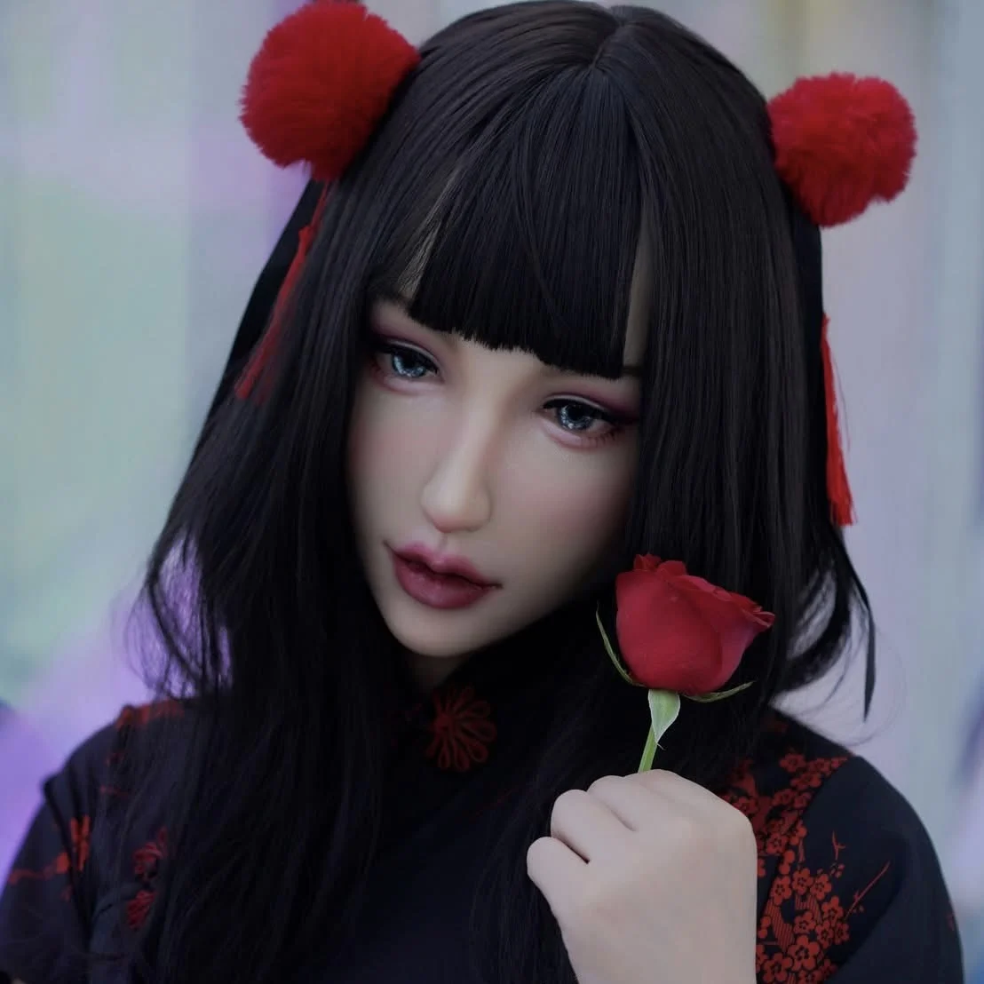 (Q04G3 SPRING SWEETY)'Dreammask' DMS Crossdress Female/Girl Half Head/ Full Head Cosplay Kigurumi Male To Female Mask Shemale
(Q04G3 SPRING SWEETY)'Dreammask' DMS Crossdress Female/Girl Half Head/ Full Head Cosplay Kigurumi Male To Female Mask Shemale