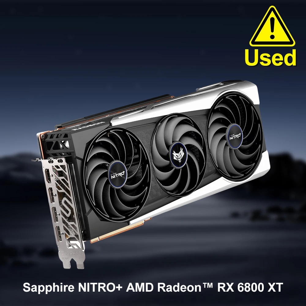 Sapphire Radeon RX 6800 XT 16G GDDR6 PCI Express 4.0 16X 1×HDMI 3×DisplayPort Graphic Card
Sapphire Radeon RX 6800 XT 16G GDDR6 PCI Express 4.0 16X 1×HDMI 3×DisplayPort Graphic Card