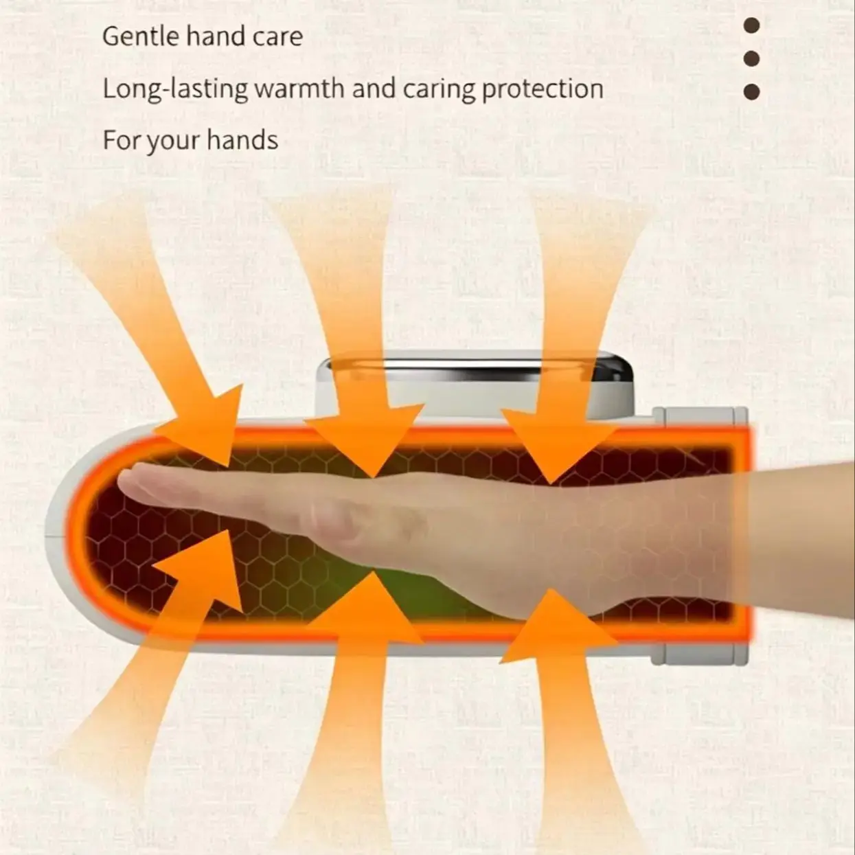 Cordless Hand Massager 5 Level Heat & Air Compression – Palm Acupoint Massager for Finger Numbness Relief
Cordless Hand Massager 5 Level Heat & Air Compression – Palm Acupoint Massager for Finger Numbness Relief