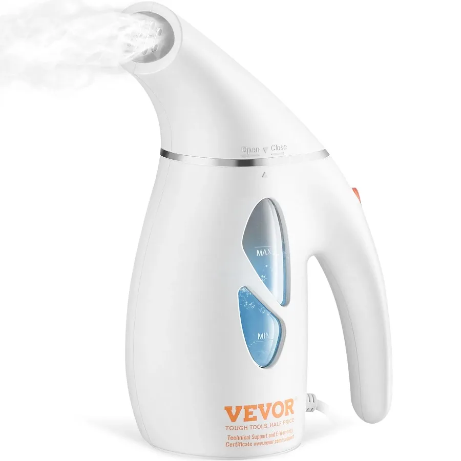 Portable Handheld Fabric Steamer 900W Quick Heat Steamer for Clothes Wrinkle Remover Clothing Iron Intelligent Controller and
Portable Handheld Fabric Steamer 900W Quick Heat Steamer for Clothes Wrinkle Remover Clothing Iron Intelligent Controller and