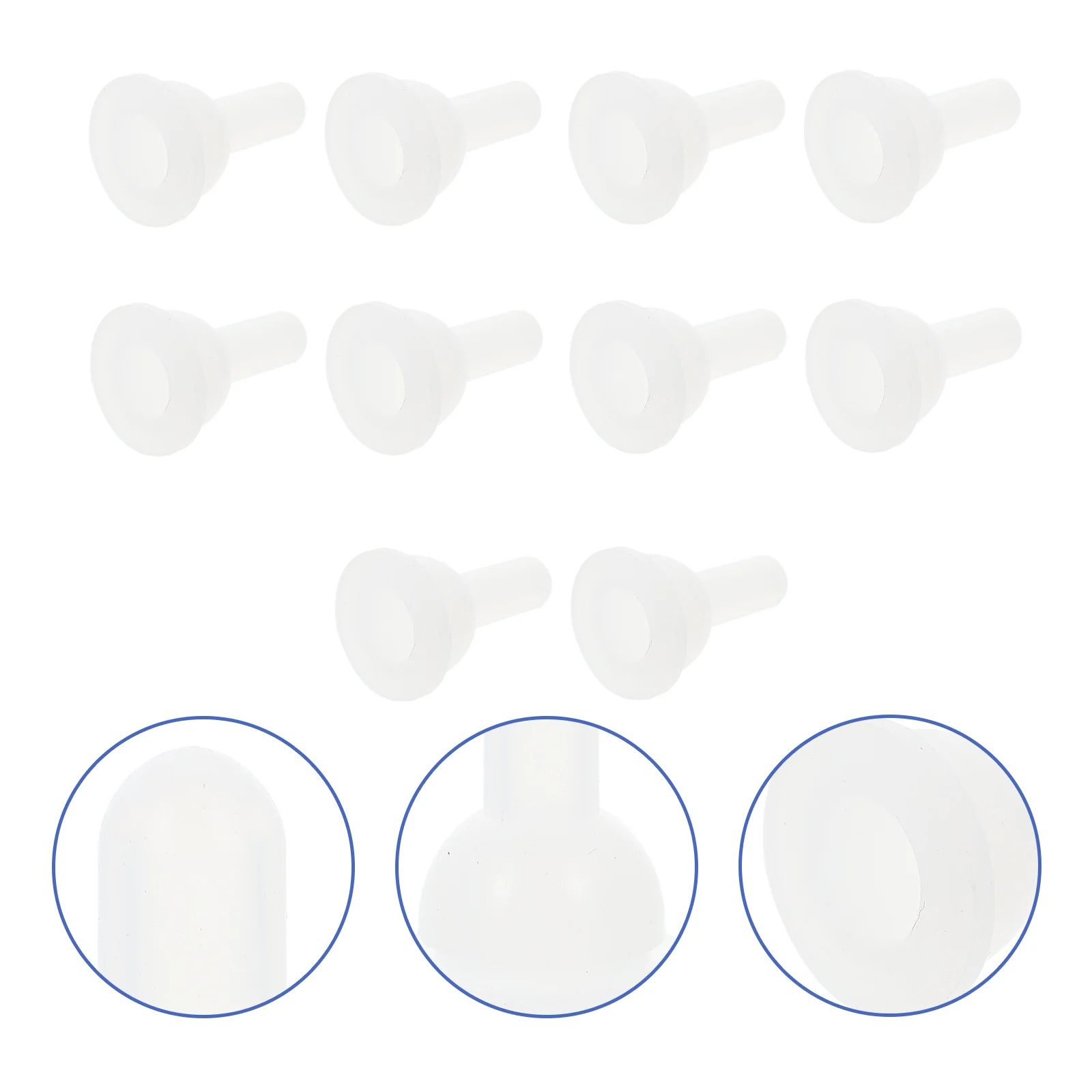 10 Pcs Pet Bottle Nipple Beverages Household Nipples Portable Feeding Accessory Silica Gel Bunny
10 Pcs Pet Bottle Nipple Beverages Household Nipples Portable Feeding Accessory Silica Gel Bunny