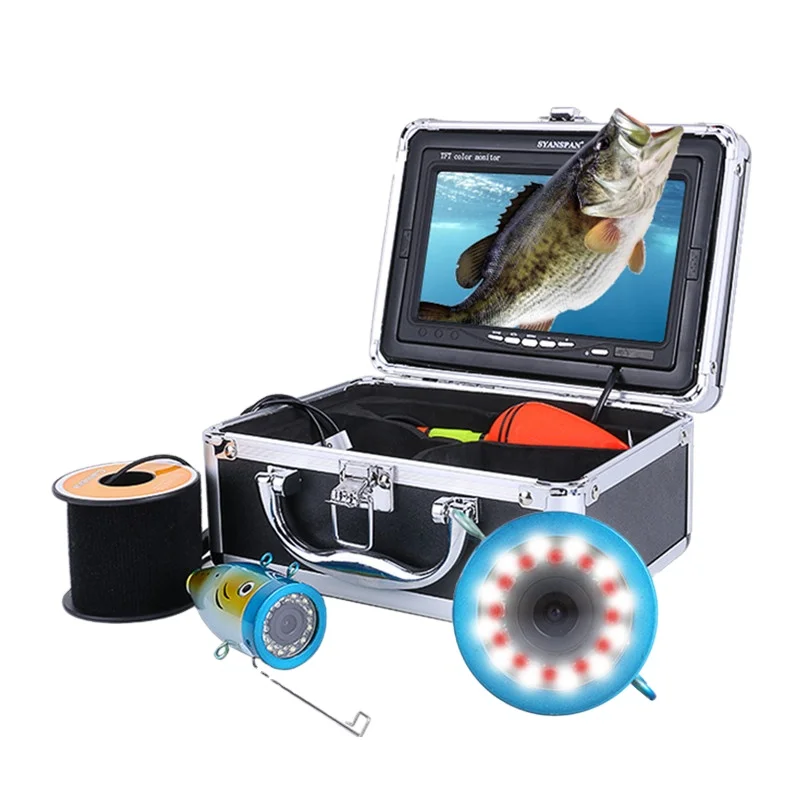 New Arrival 15M 9" Dual Lens 4500mAh HD 1000TVL Infrared Ice Fishing Underwater Video
New Arrival 15M 9" Dual Lens 4500mAh HD 1000TVL Infrared Ice Fishing Underwater Video
