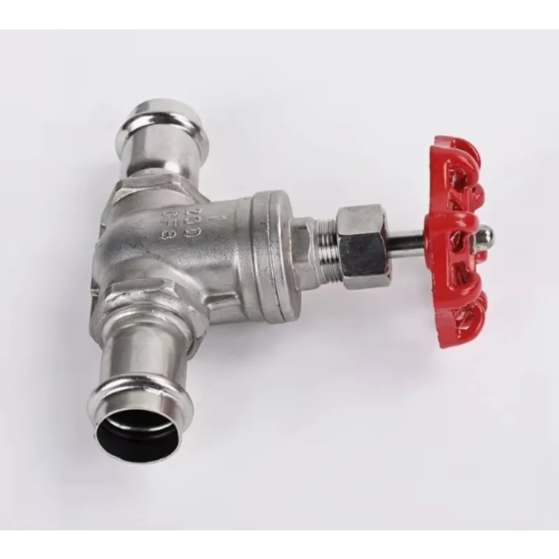 304 stainless steel compression gate valve, thin-walled compression gate valve for drinking water
304 stainless steel compression gate valve, thin-walled compression gate valve for drinking water