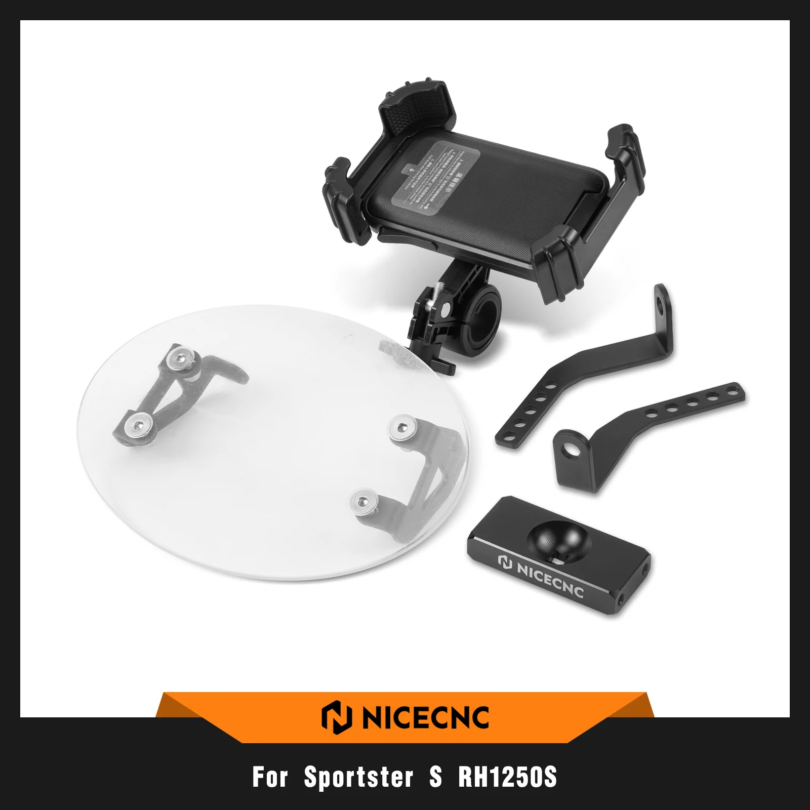 For Harley Sportster S RH1250S Motorcycle Phone Holder Kit Mount Bracket With Number Plate Sportster S RH 1250 S 2021-2024 2023
For Harley Sportster S RH1250S Motorcycle Phone Holder Kit Mount Bracket With Number Plate Sportster S RH 1250 S 2021-2024 2023