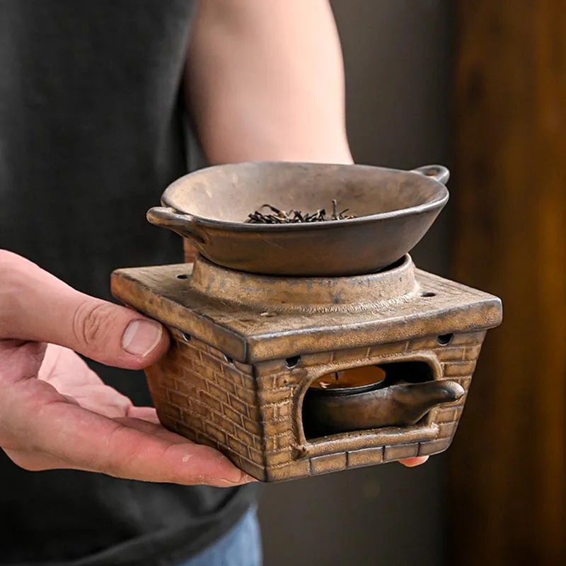 Japanese Ceramic Baked Tea Stove Sandalwood Essential Oil Awakening Tea Roasting Holder Candle Heating Insulation Warmer Base
Japanese Ceramic Baked Tea Stove Sandalwood Essential Oil Awakening Tea Roasting Holder Candle Heating Insulation Warmer Base