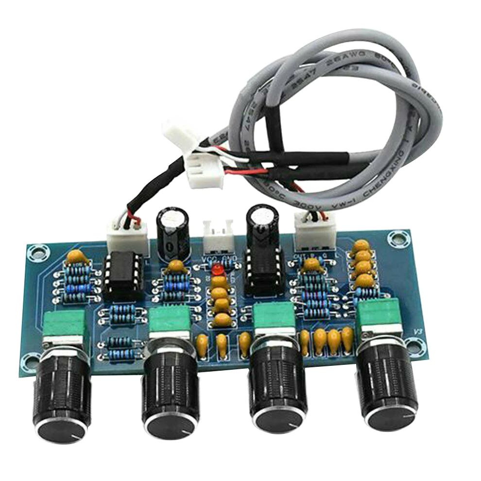 New XH-A901 NE5532 Tone Board Preamp Pre-Amp with Treble Bass Pre-Amplifier Board
New XH-A901 NE5532 Tone Board Preamp Pre-Amp with Treble Bass Pre-Amplifier Board