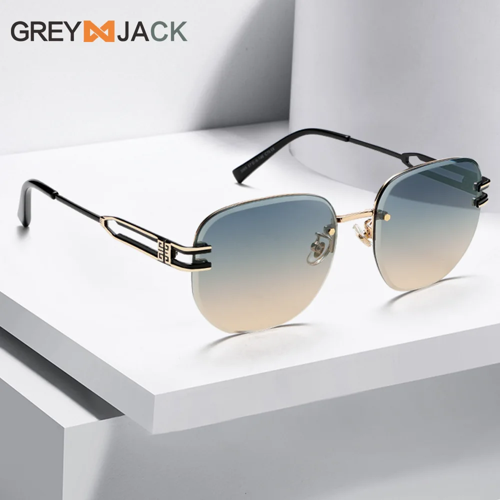 Gradient Square Sunglasses Men Women Trendy Vintage Brand Design Oversized Rimless Sun Glasses For Female Eyewear UV400 vintage
Gradient Square Sunglasses Men Women Trendy Vintage Brand Design Oversized Rimless Sun Glasses For Female Eyewear UV400 vintage