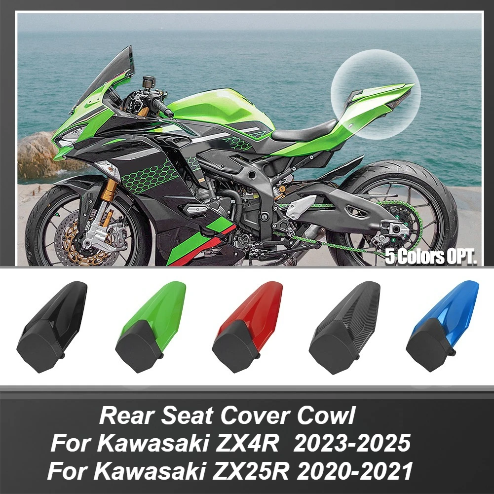 Rear Seat Cover for Kawasaki ZX4R ZX 4R 2023-2025 Rear Passenger Seat Cowl Fairing for Kawasaki ZX25R ZX 25R 2020-2021
Rear Seat Cover for Kawasaki ZX4R ZX 4R 2023-2025 Rear Passenger Seat Cowl Fairing for Kawasaki ZX25R ZX 25R 2020-2021